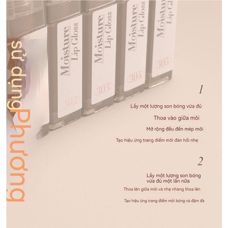 Czel Tinh chất môi Son mật Miệng môi đỏ men chính hãng Thủy quang gương môi men