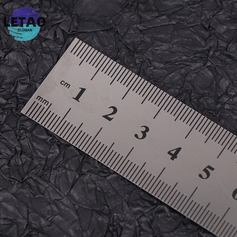 3 cái thước thép không gỉ cho văn phòng trường kỹ thuật 15cm/20cm/30cm mới