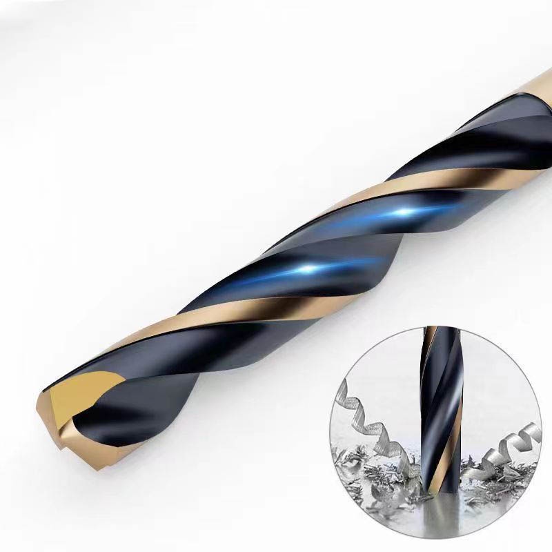 Mũi Xoay Siêu Cứng Mũi Khoan Hợp Kim Sắt---Mũi Khoan Xoắn Thép Không Gỉ Chuyên Dùng Cho Tay Cầm Thẳng Đục Lỗ GARIN