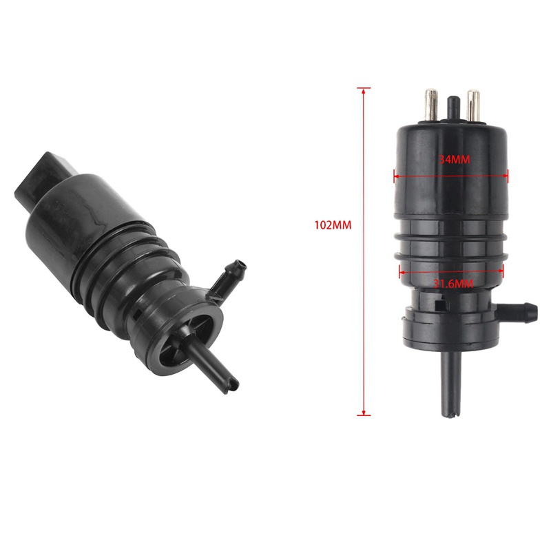 Động Cơ Bơm Nước Rửa Kính Chắn Gió Phía Trước Cho Xe Hơi Audi / BMW / Porsche Mercedes-Benz W201 W123