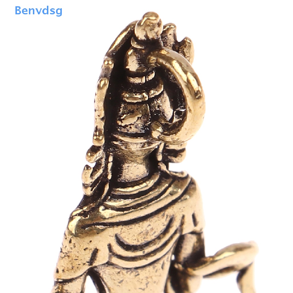 Tượng Phật Bằng Đồng Mini Phong Cách Retro Dùng Trang Trí Phòng Khách