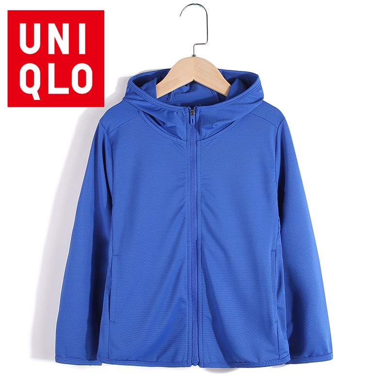 Uniqlo Áo Khoác Chống Nắng Thoáng Khí Thoải Mái Thời Trang Mùa Hè Cho Bé Gái