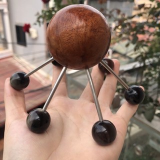 Dụng cụ masage, điện chẩn hình Nhện bằng gỗ đa năng - loại Đại - MH836 - - YTL_MALL