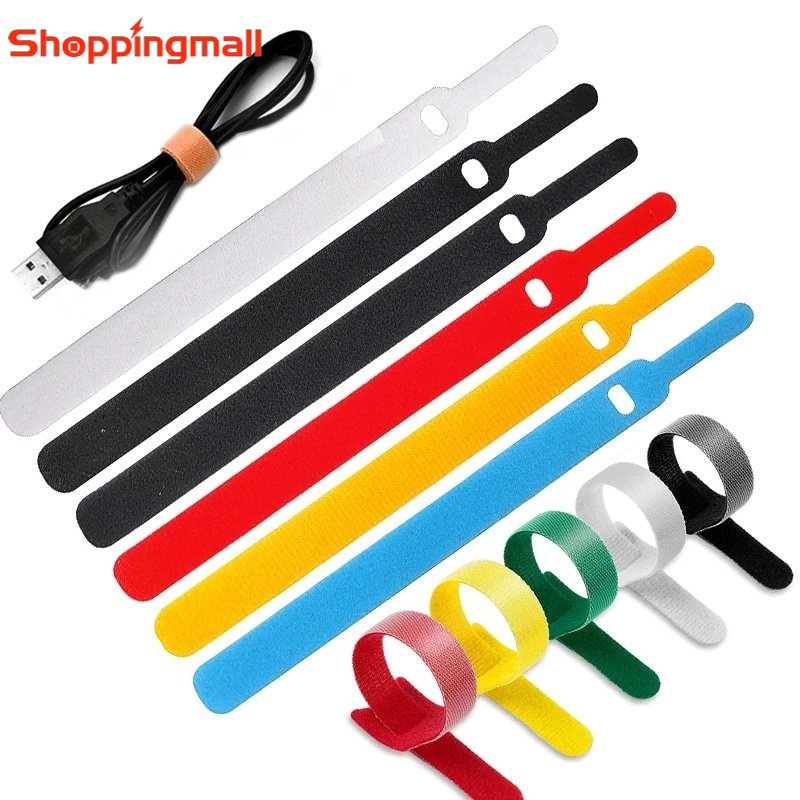 Dây Quấn Dây Cáp Tai Nghe / Chuột Bằng Sợi Micro Nhanh Gọn Gàng Tùy Chỉnh Tiện Dụng