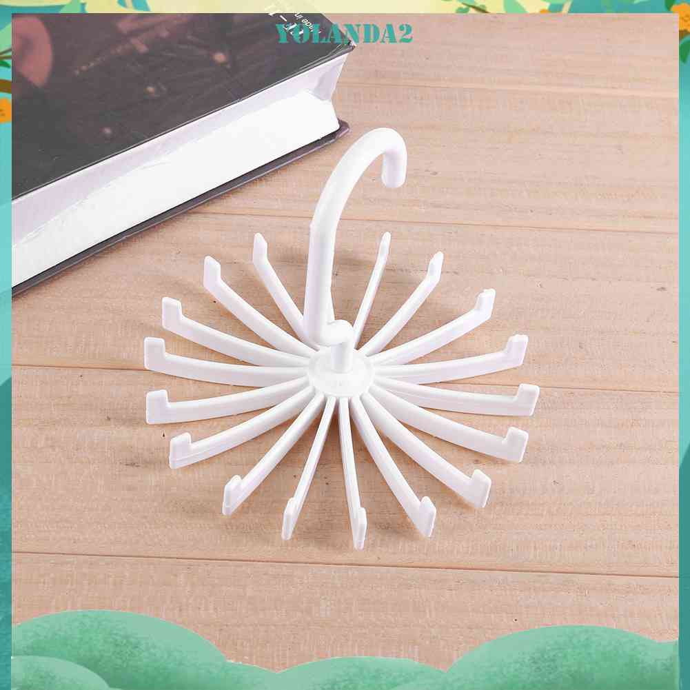 Giá Đỡ 18 Móc Treo Khăn Choàng, Thắt Lưng Tiện Lợi