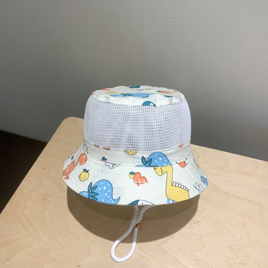 Mũ Tai Bèo Chống Nắng Phối Lưới Thoáng Khí Thời Trang Mùa Hè Cho Bé