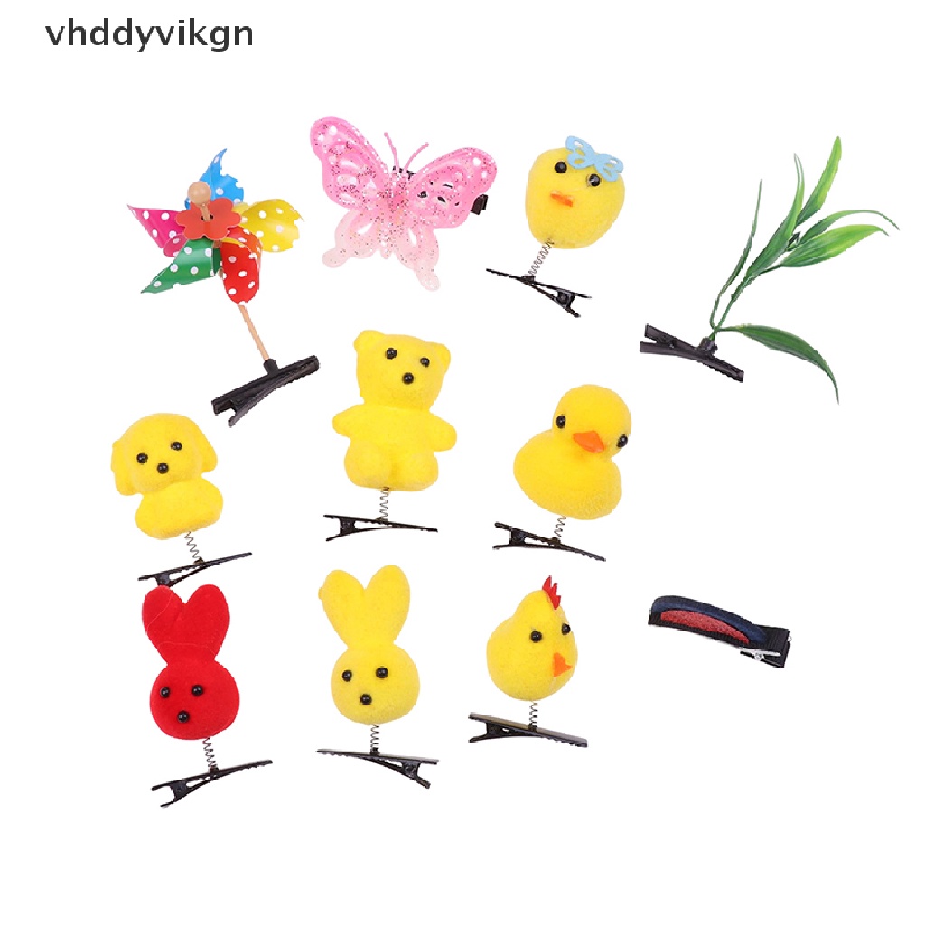 Kẹp Tóc Hình Chú Vịt Vàng Xinh Xắn Cho Bé Gái