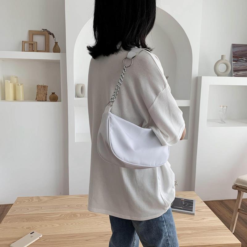 Túi Đeo Vai / Xách Tay Thời Trang Dạo Phố Phong Cách Boho Đơn Giản Cá Tính Đa Năng Màu Đen Dành Cho Bạn Nữ RYVN