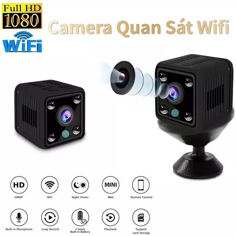 Camera Quan Sát Wifi 5G-Camera giám sát- Kết Nối Với Điện Thoại Di Động FULL HD 1080P Camera An Ninh IP