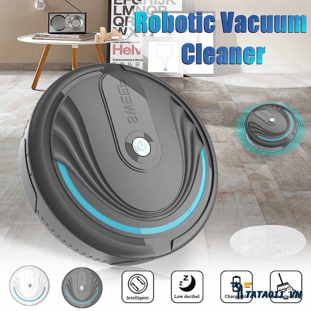 Robot Lau Sàn Thông Minh Có Thể Sạc Lại Máy Hút Bụi Quét Nhà Tự Động Robot Quét Nhà Máy Hút Bụi VN1