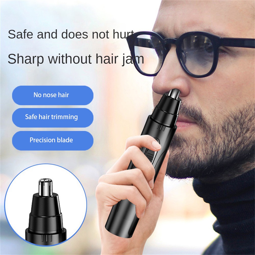 Máy Tỉa Lông Mũi Mini Sạc Usb Tiện Dụng Cho Nam Nữ