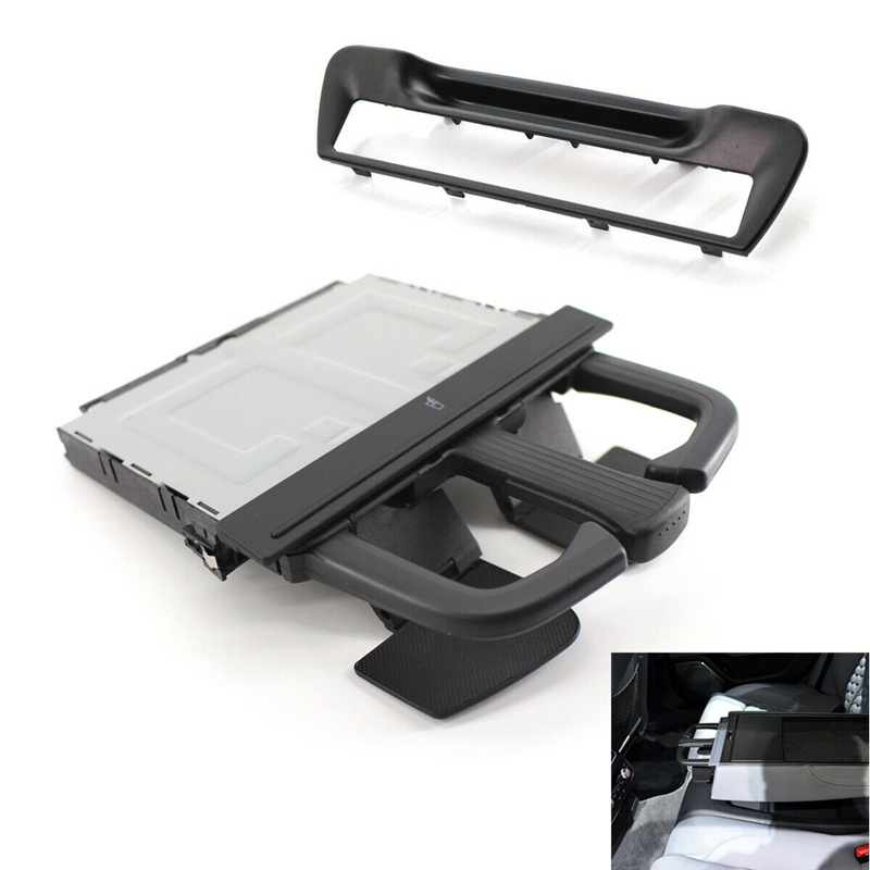 Bộ Giá Đỡ Cốc Nước Gắn Tay Vịn Xe Hơi Màu Đen Chuyên Dụng Cho Audi A6 / A7 2011-2016 8P0885995B 6PS / 4G8863289A 4PK