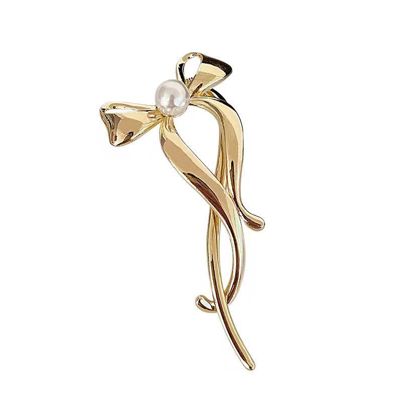 Kẹp TóC HìNh Nơ PhốI HạT NgọC Trai Giả ThờI Trang Cho Nữ