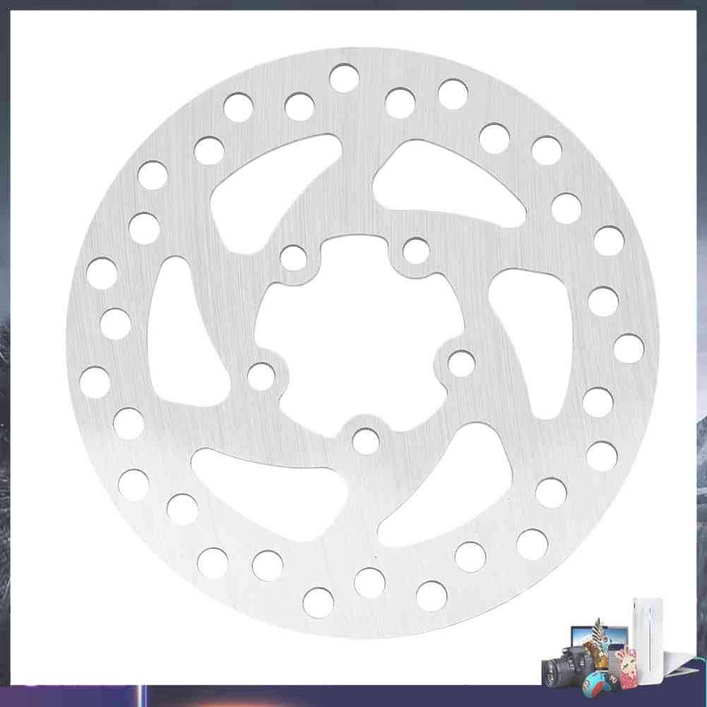 Đĩa Phanh 120mm M365 PRO Bằng Thép Bạc Kèm 5 Ốc Vít Cho Xe Điện