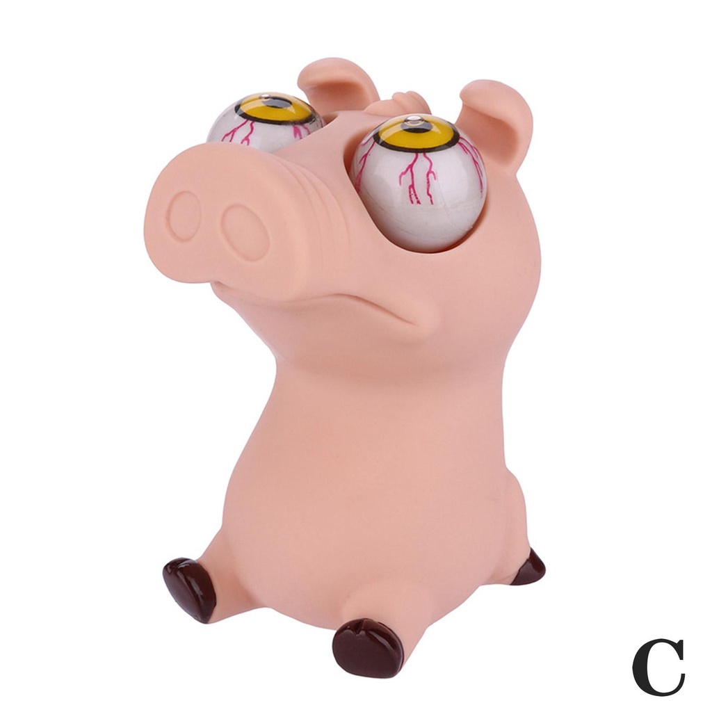 Đồ Chơi Bóp Tay Giảm Căng Thẳng Hình Chú Heo Dễ Thương P2D8