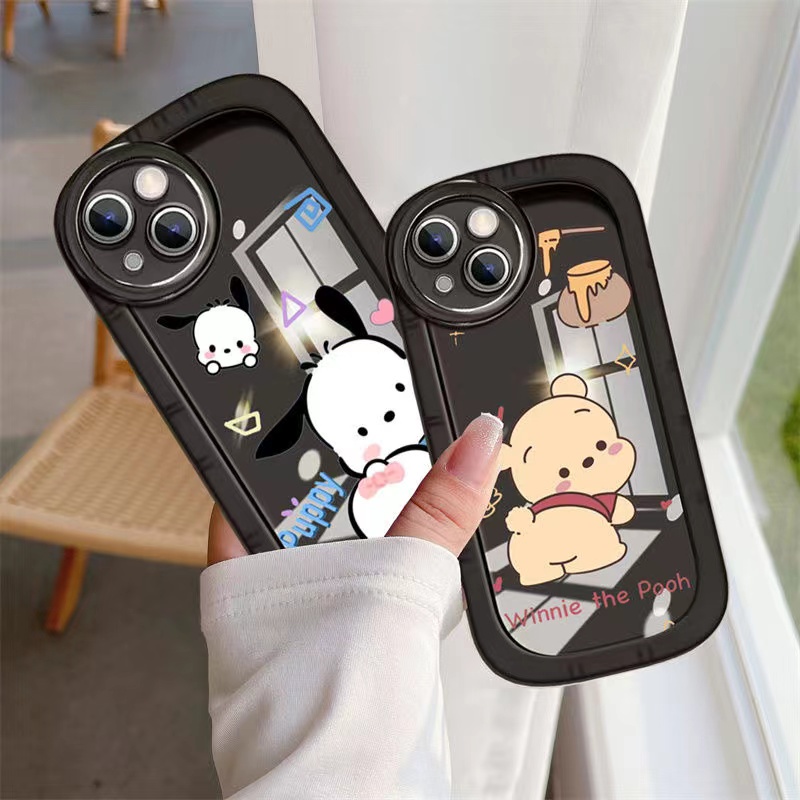 Ốp Điện Thoại Silicon TPU Mềm Trong Suốt Chống Sốc In Họa Tiết Dễ Thương Cho IPhone 14 11 13 12 Pro XS Max X XR 7 8 + 6S Plus