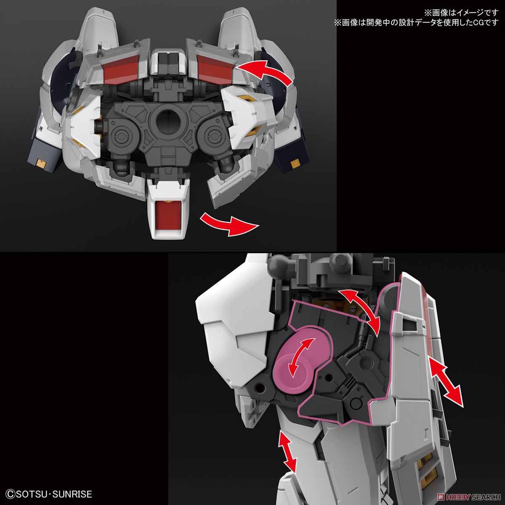 Gundam RG RX-93 Nu V Bandai RX93 1/144 Mô hình nhựa lắp ráp
