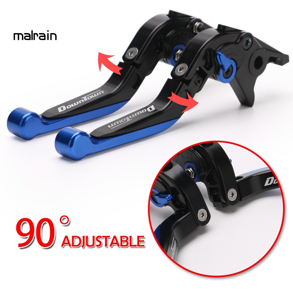 Set 2 Tay Thắng CNC Có Thể Gập Mở Rộng Cho Xe Mô Tô