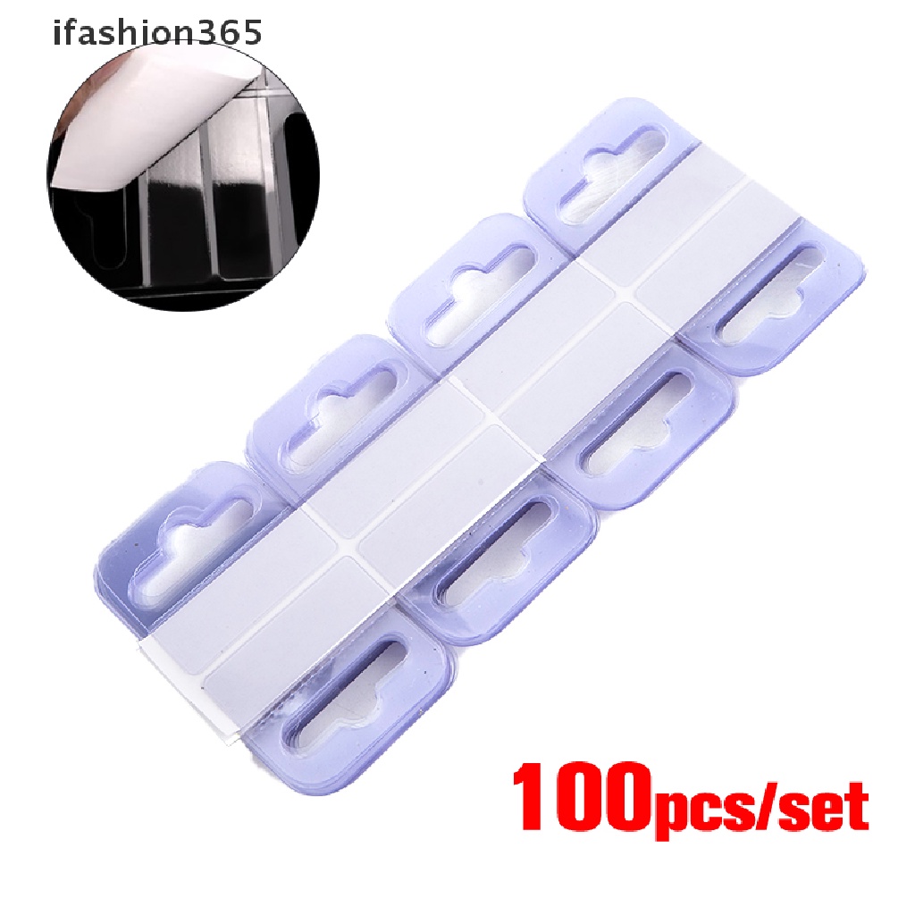 Set 100 Móc Dán Tường Bằng Nhựa PVC Tiện Dụng Và Bền