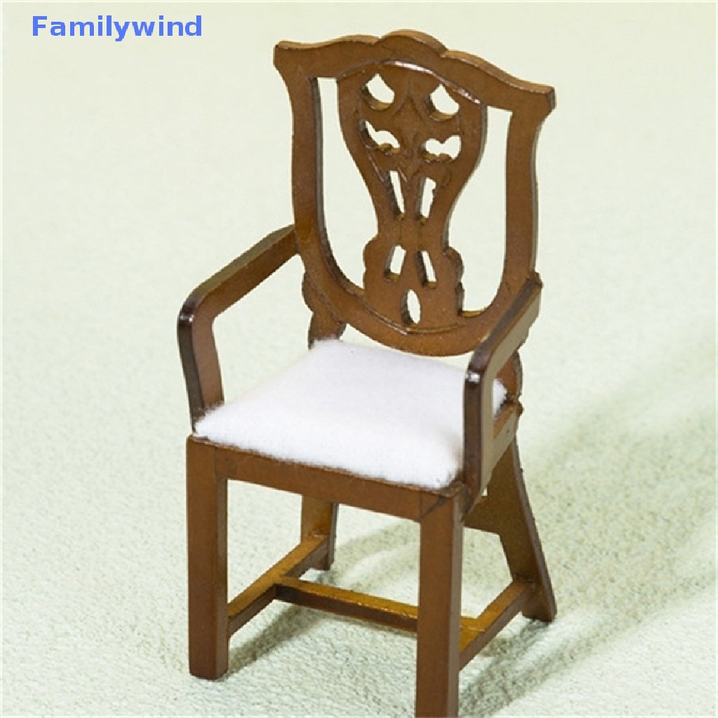 Mô Hình Ghế Ngồi Phong Cách Châu Âu Cổ Điển 1: 12 Trang Trí Nhà Búp Bê