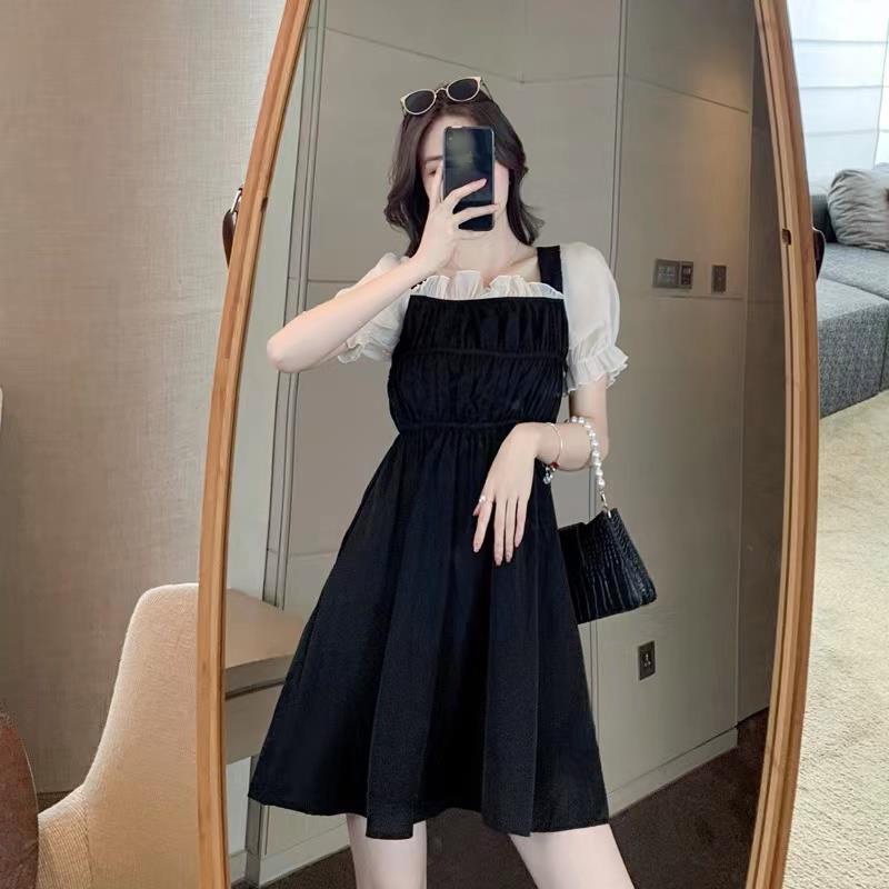 IELGY   Đầm Đen Phong Cách Hepburn Cổ Điển Thời Trang Cho Nữ