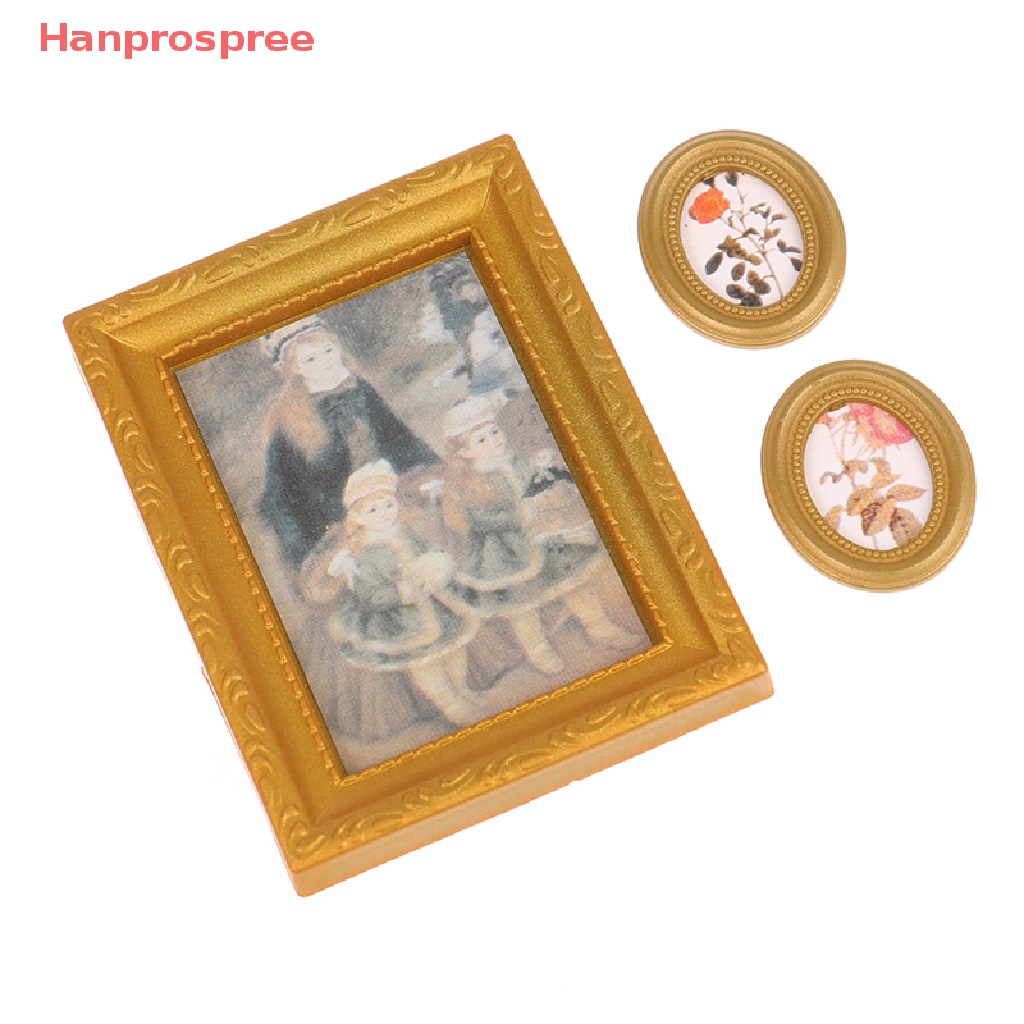 Khung Ảnh Dùng Để Trang Trí Nhà Búp Bê 1: 12