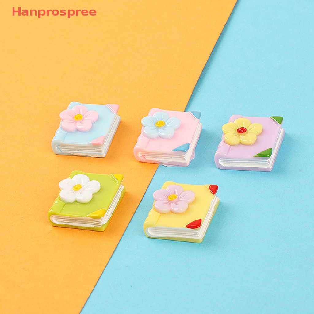 Hanprospree > Mô Hình Sách Mini Bằng Nhựa Resin Trang Trí Nhà Búp Bê