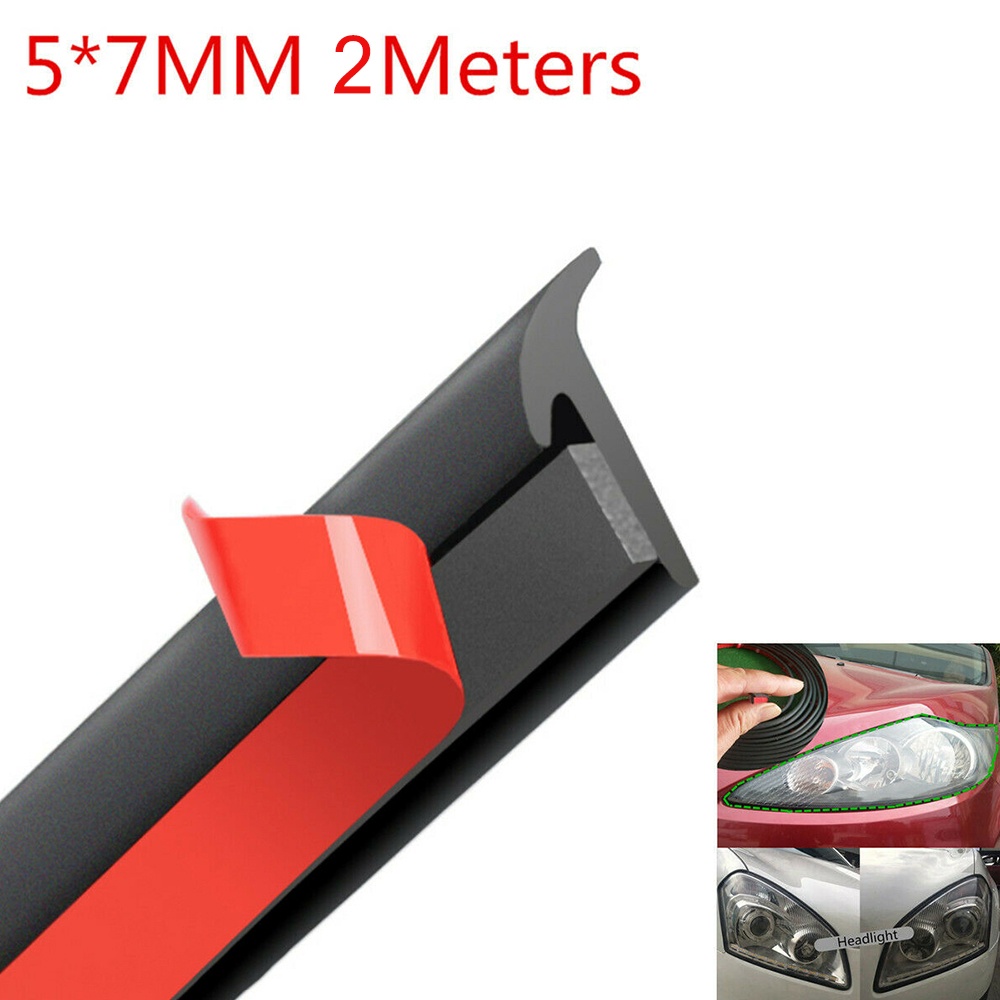 Dây Cao Su Dài 2M Dán Viền Chữ T Cho Xe Hơi