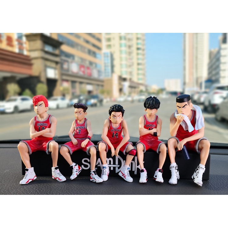 Đồ trang trí Nhân Vật Hanamichi Sakuragi Trong SLAM DUNK Trang Trí Xe Hơi