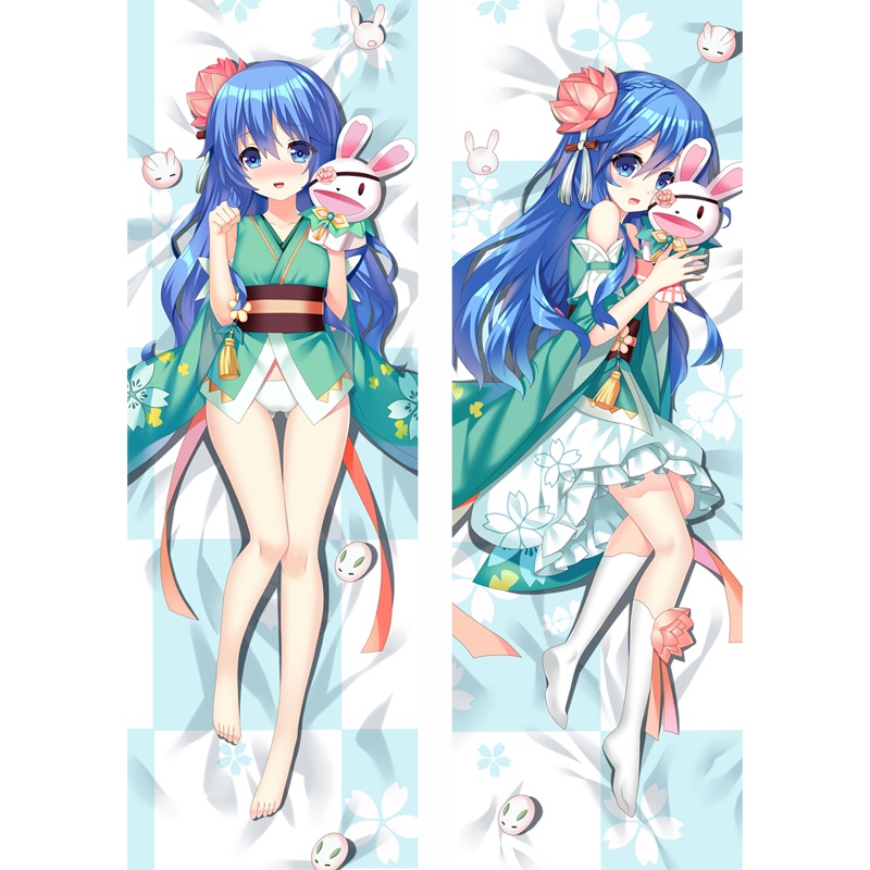 Vỏ Gối In Hình Nhân Vật Yoshino DATE A LIVE Phong Cách Nhật Bản