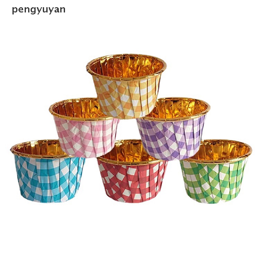 Set 50 Cốc Giấy Làm Bánh cupcake muffin Tiện Dụng