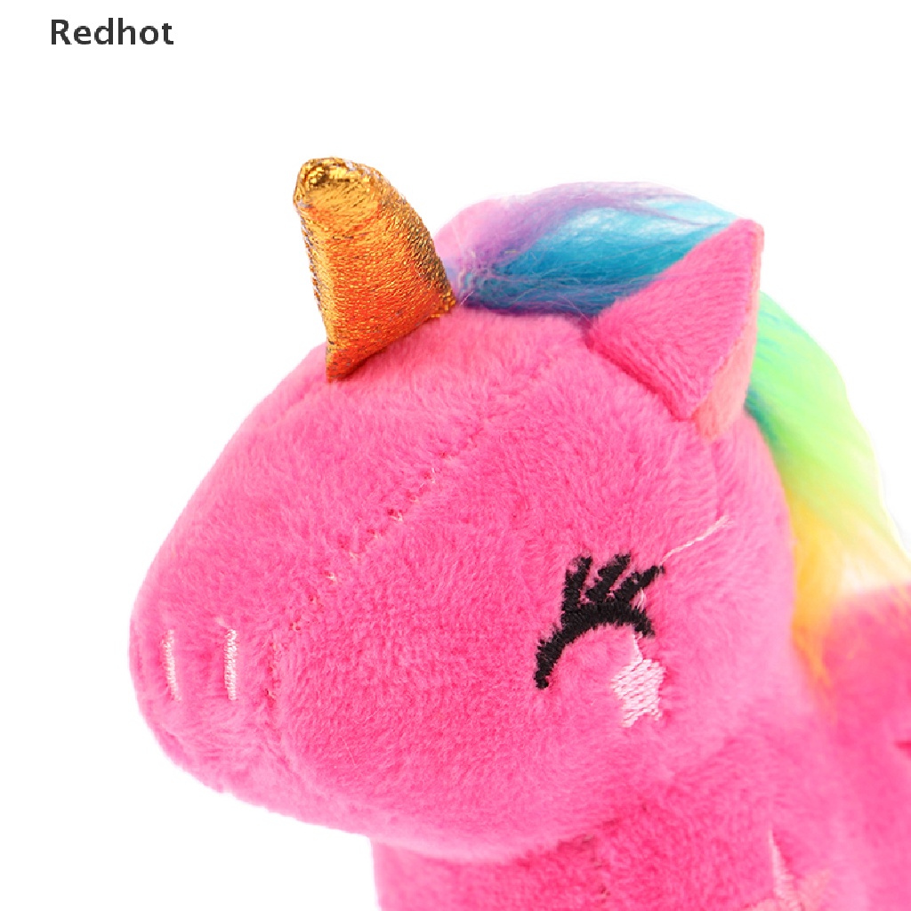 &lt; Redhot &gt; Móc Khóa Kỳ Lân Nhồi Bông Mềm Mại Mini Thông Dụng Cho Bé Gái