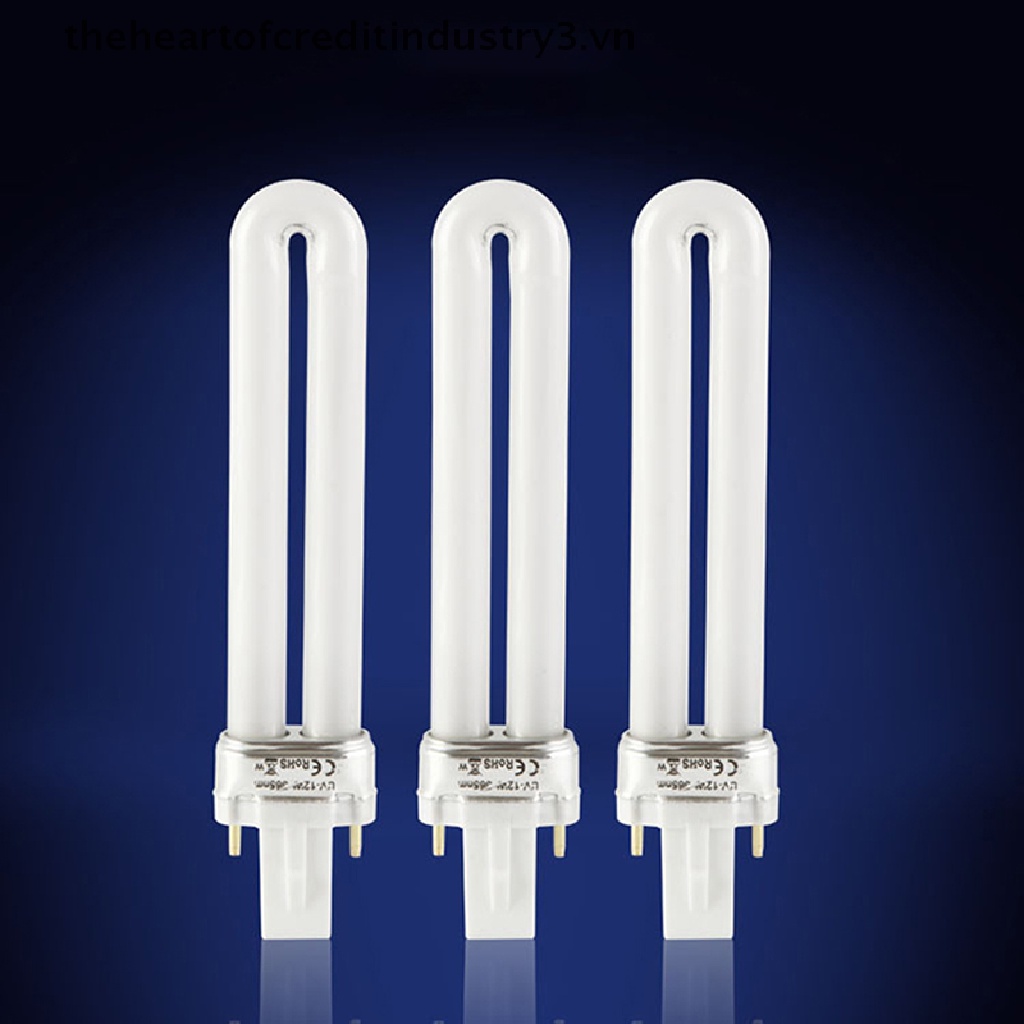 Bóng Đèn UV 9W / 12W Hình Chữ U Chuyên Dụng Cho Máy Sấy Khô Sơn Móng Tay