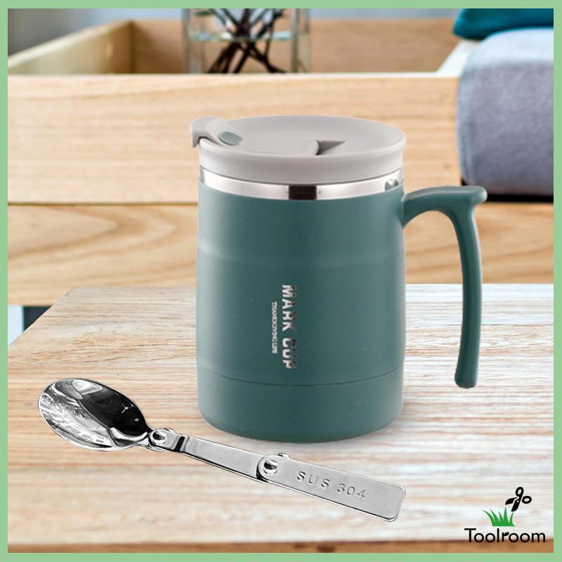 Cốc Đựng Nước Chân Không Cách Nhiệt Có Nắp Đậy Dùng Khi Đi Cắm Trại / Du Lịch