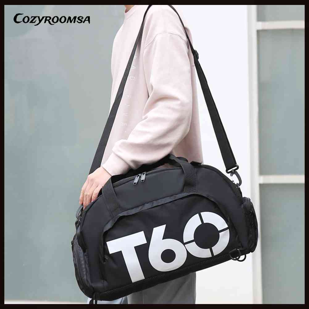 Túi Đựng Đồ Tập Thể Thao Sức Chứa Lớn Chia Ngăn Khô / Ướt Tiện Dụng Cho Nam Và