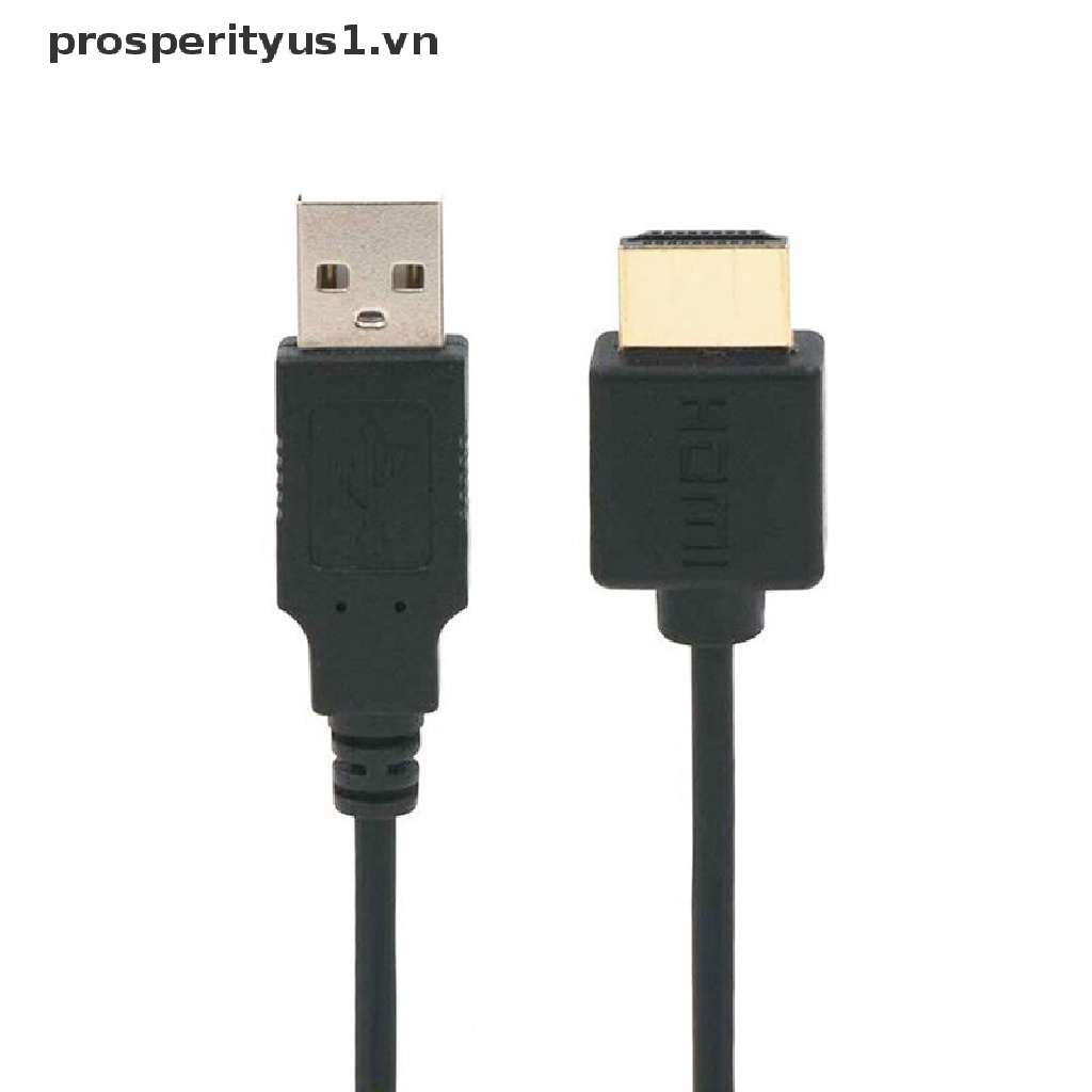 Cáp Nguồn HDMI-Come USB Sang HDMI [prosperityus1] Cho Thiết Bị Laptop Thông Minh 1]