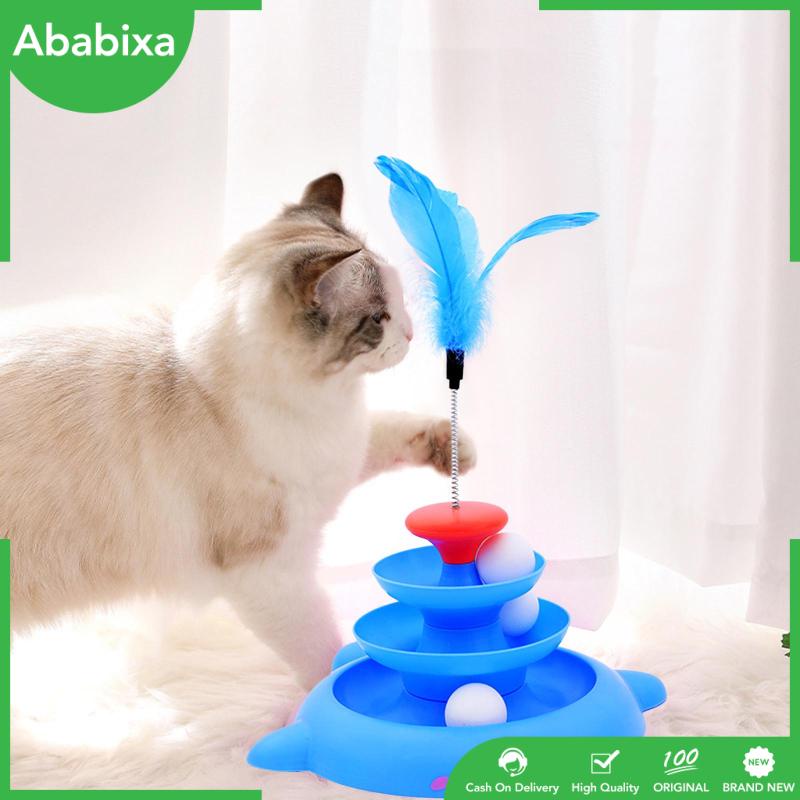 Đồ Chơi Đường Hầm Bóng Lăn Kèm Đường Hầm Vui Nhộn Cho Mèo Cưng