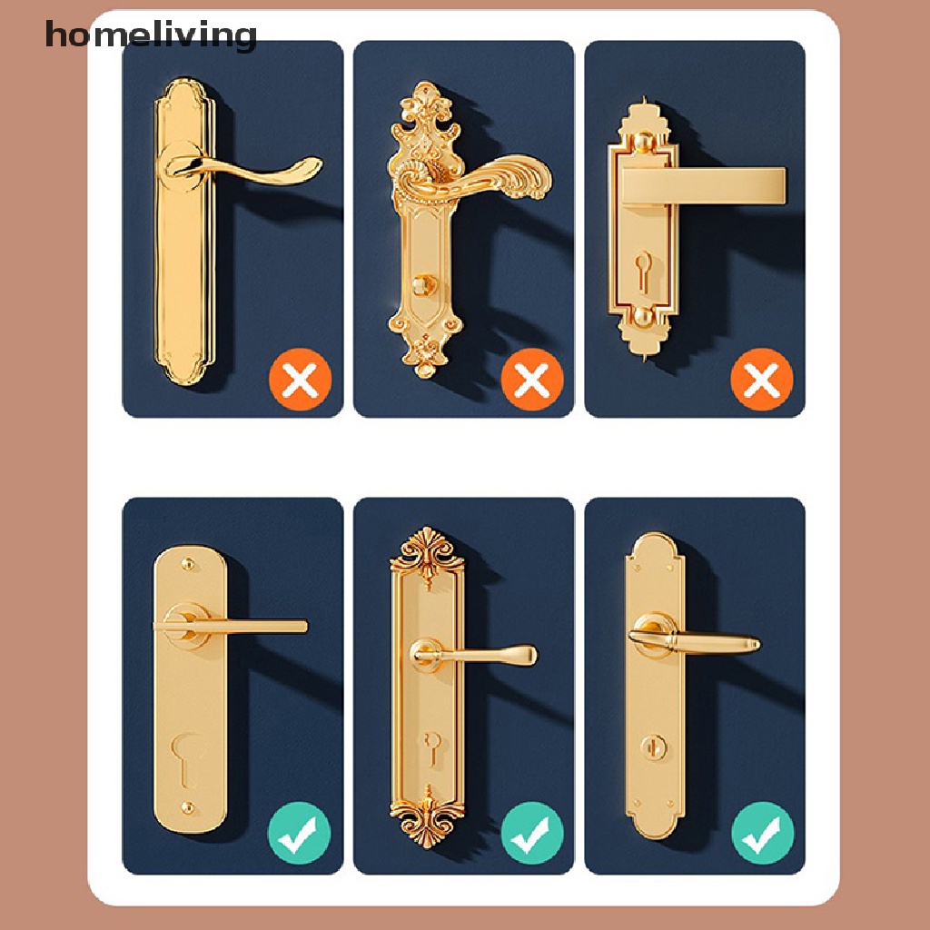 Vỏ Bọc Núm Vặn Cửa Bằng Silicon Chống Va Chạm Bảo Vệ An Toàn Cho Bé