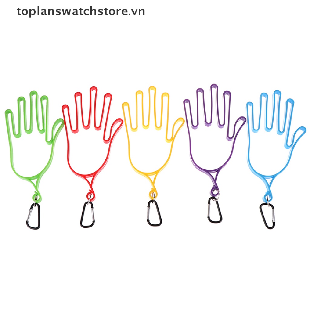 Giá Đỡ Găng Tay Đánh golf Bằng Nhựa Kèm Móc Chìa Khóa Tiện Dụng