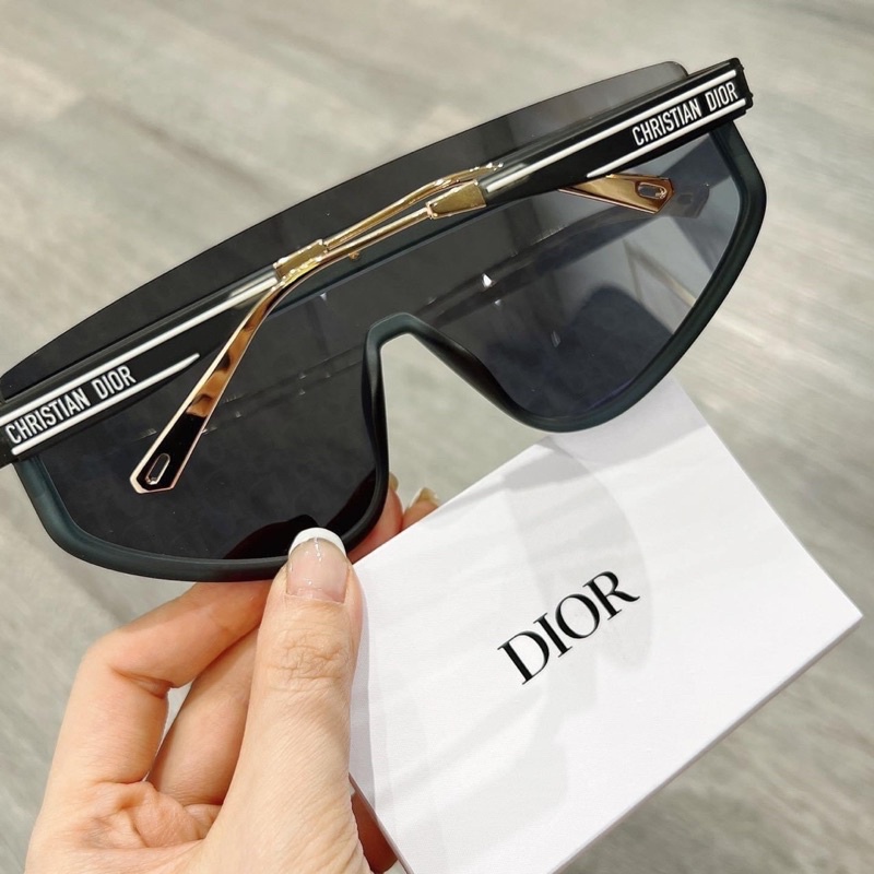 Kính Hiệu Dio Chữ D Hot Bầu Vòng Cung !dior!club M2U shield Dòng Boutique 2022 new season