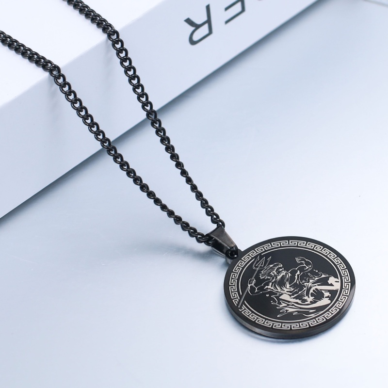 Z Vòng cổ Bằng Thép Titan Không Gỉ Phong Cách Punk Hip Hop Cổ Điển Cho Nam Và Nữ