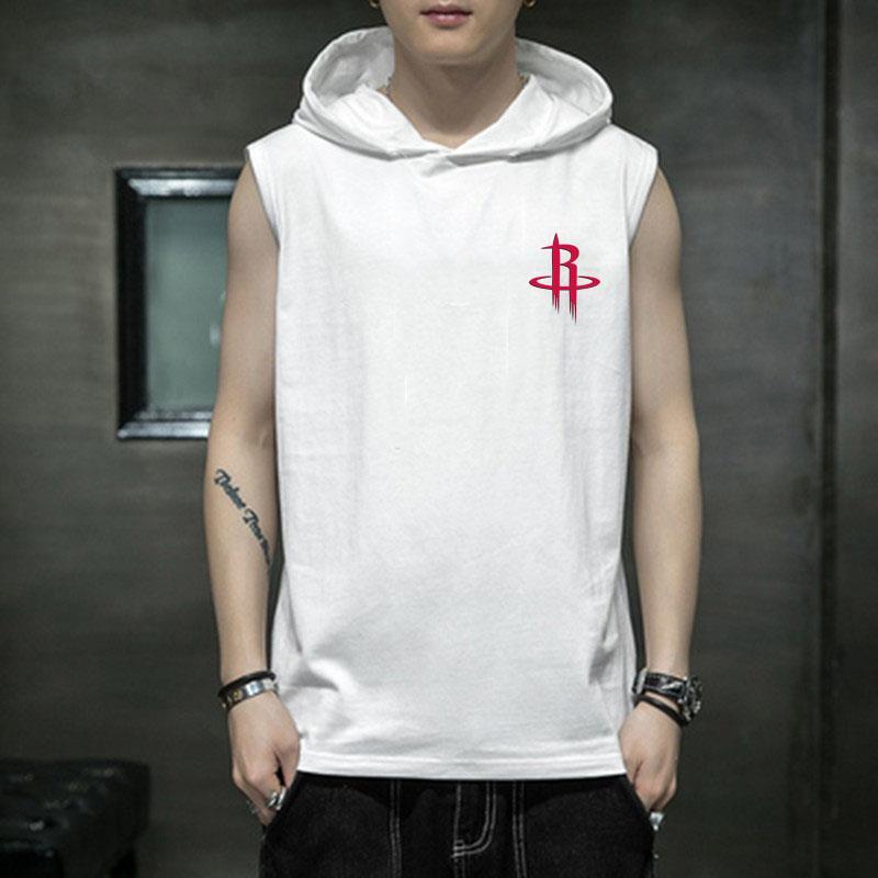 Nba Áo hoodie Sát Nách Dáng Rộng Phong Cách Thể Thao Thời Trang Mùa Hè Cho Nam