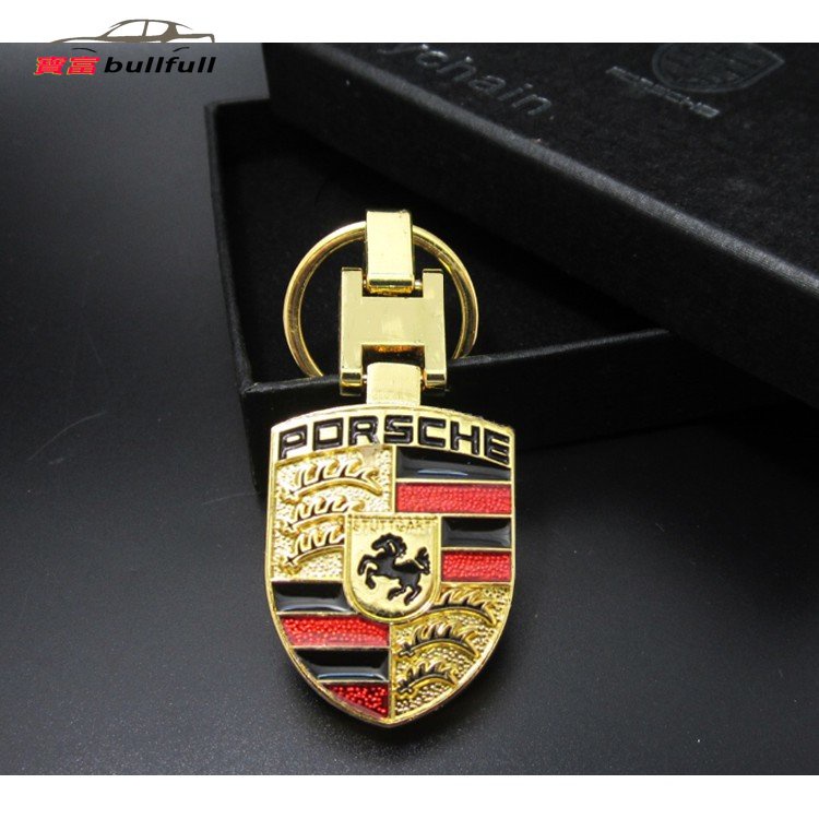 Porsche Móc Chìa Khóa Xe Hơi 718 911 cayenne cayenne macan panamer Bằng Kim Loại Phối Da