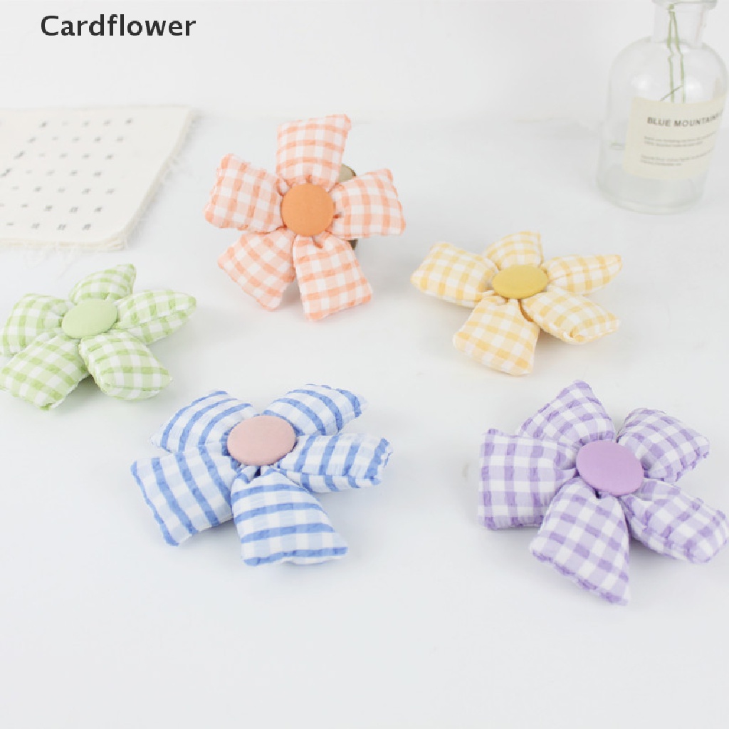 < Cardflower > Trâm Cài Áo Hình Hoa Hướng Dương Hoạt Hình Ngọt Ngào Phụ Kiện Trang Trí Túi Xách