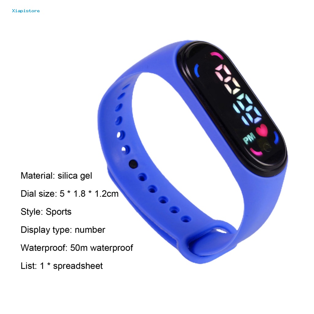 Đồng Hồ Điện Tử Màn Hình LED Kỹ Thuật Số Chống Nước Cho Trẻ Em