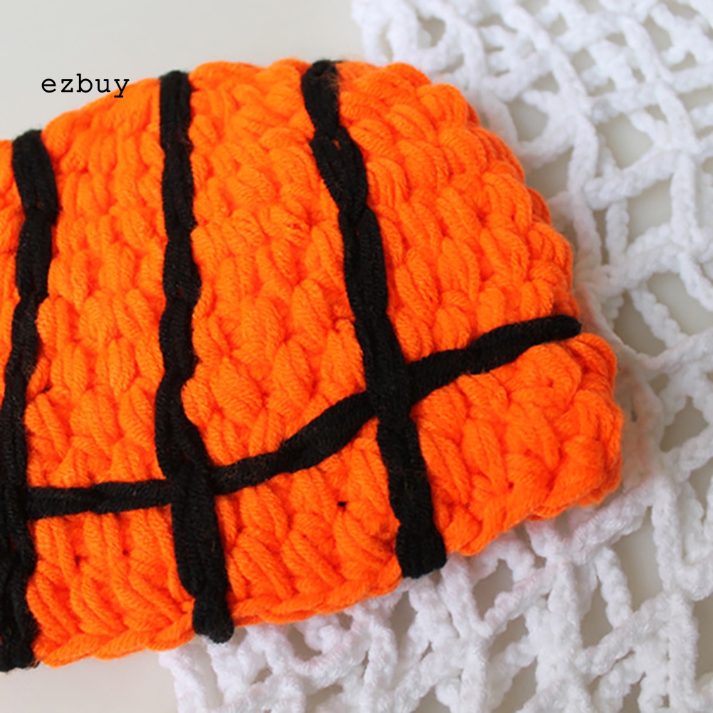 Mũ Len Lưới Đội Đầu Làm Đạo Cụ Chụp Ảnh Cho Bé Sơ Sinh