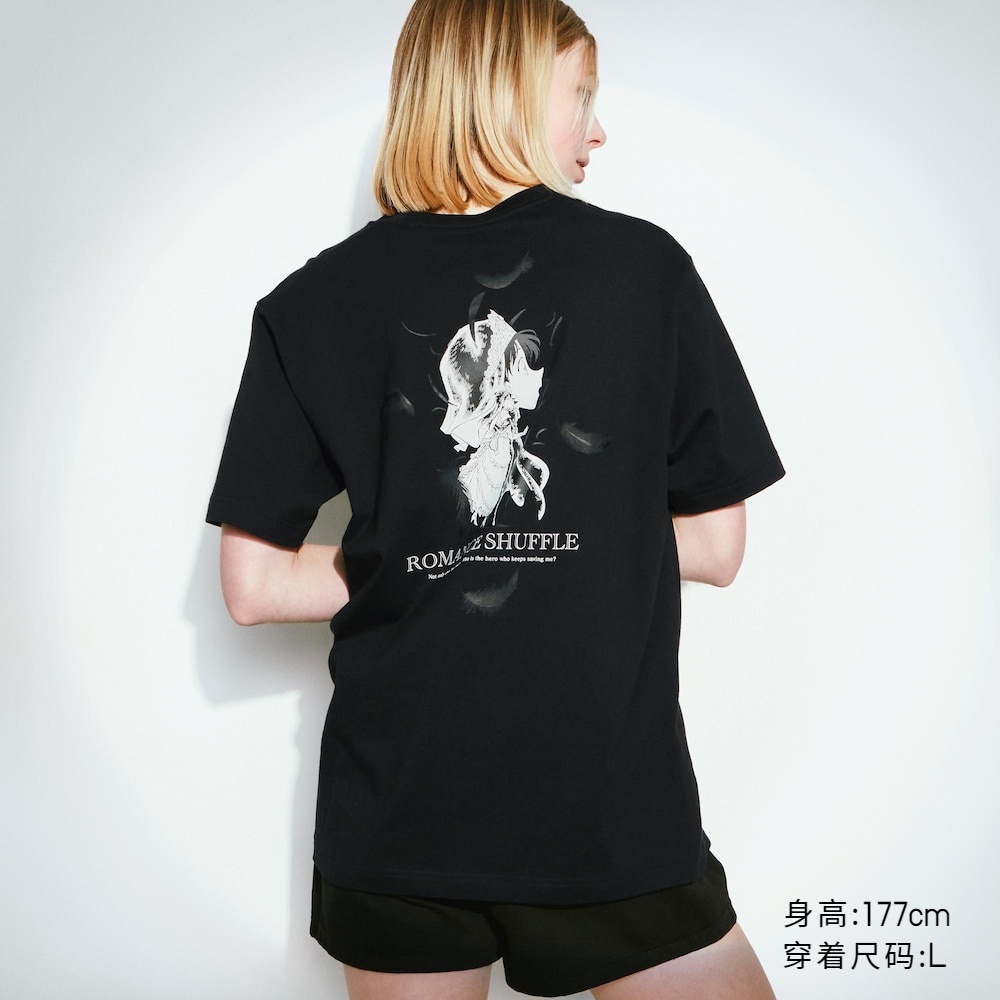 Uniqlo Áo Thun Tay Ngắn In Hình Thám Tử Conan