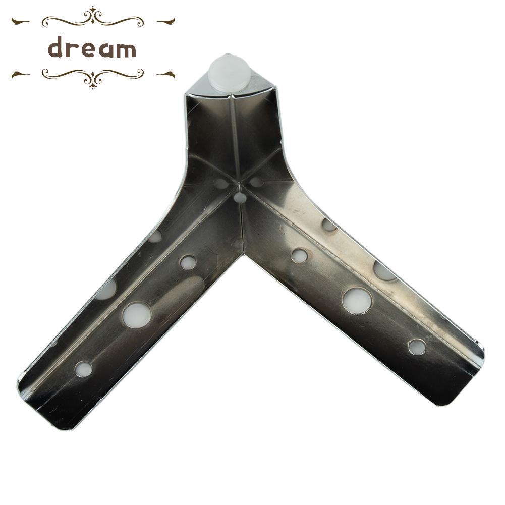 【DREAMLIFE】4X Heavy Load Bearing Furniture Legs Metal Cabinet Feet Triangle Sofa Leg DIY