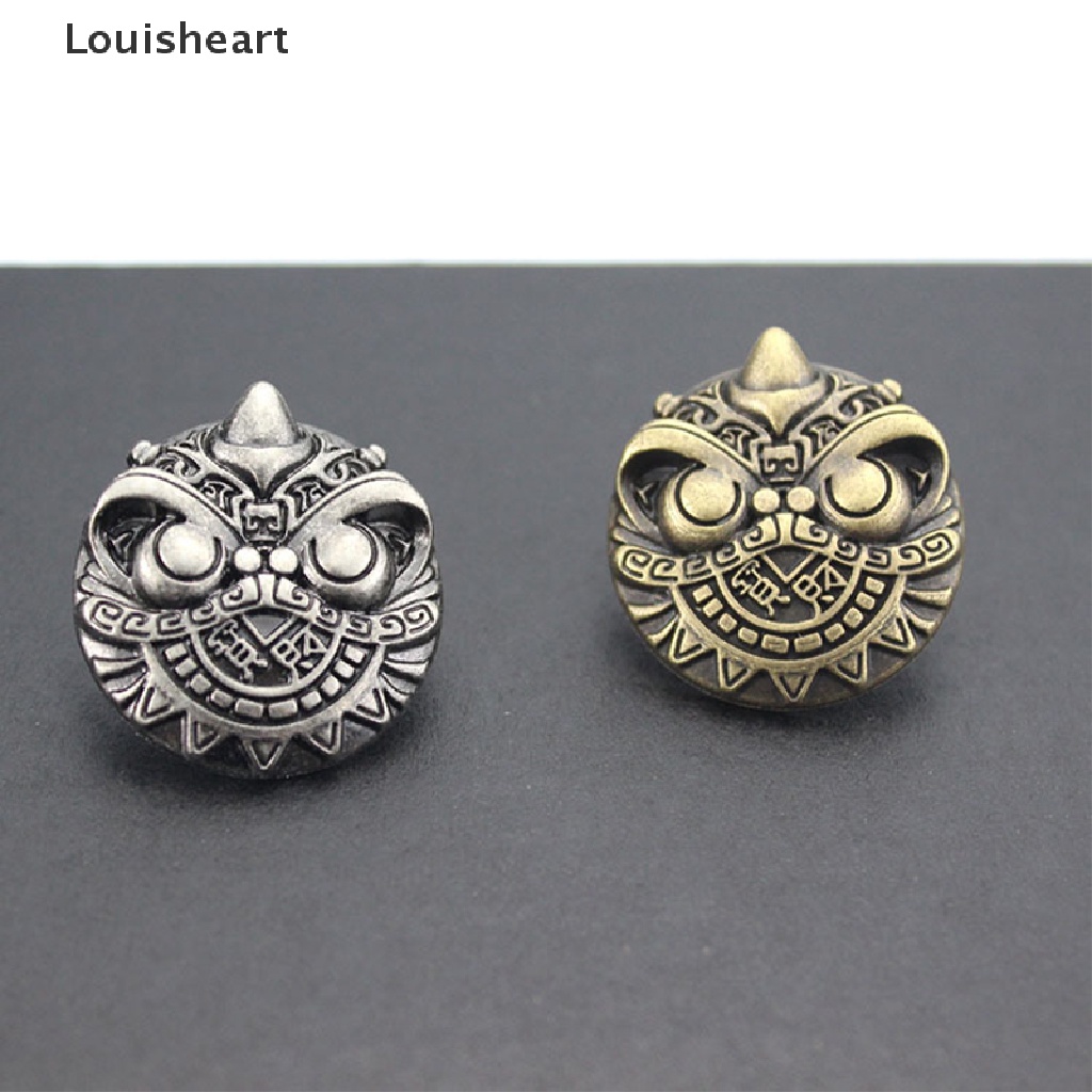 Khóa Cài Vải Tự Làm Hình Rồng Sư Tử Louisheart Kiểu Vintage