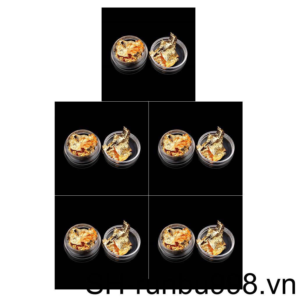 1 / 2 / 3 / 5 Cuộn Giấy Foil Lấp Lánh Dán Móng Nghệ Thuật